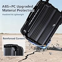 Amazon.com | OUZZO 20 Inch Expandable Carry On Luggage 22x14x9